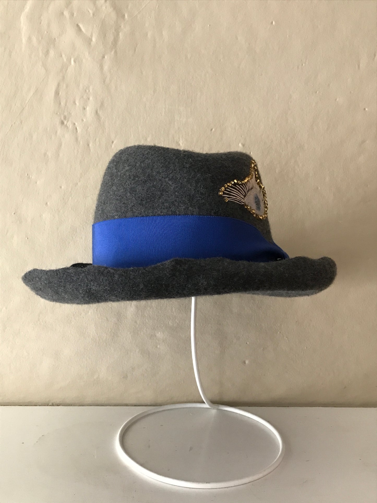 Third eye fedora hat  - Tomoko Tahara millinery works