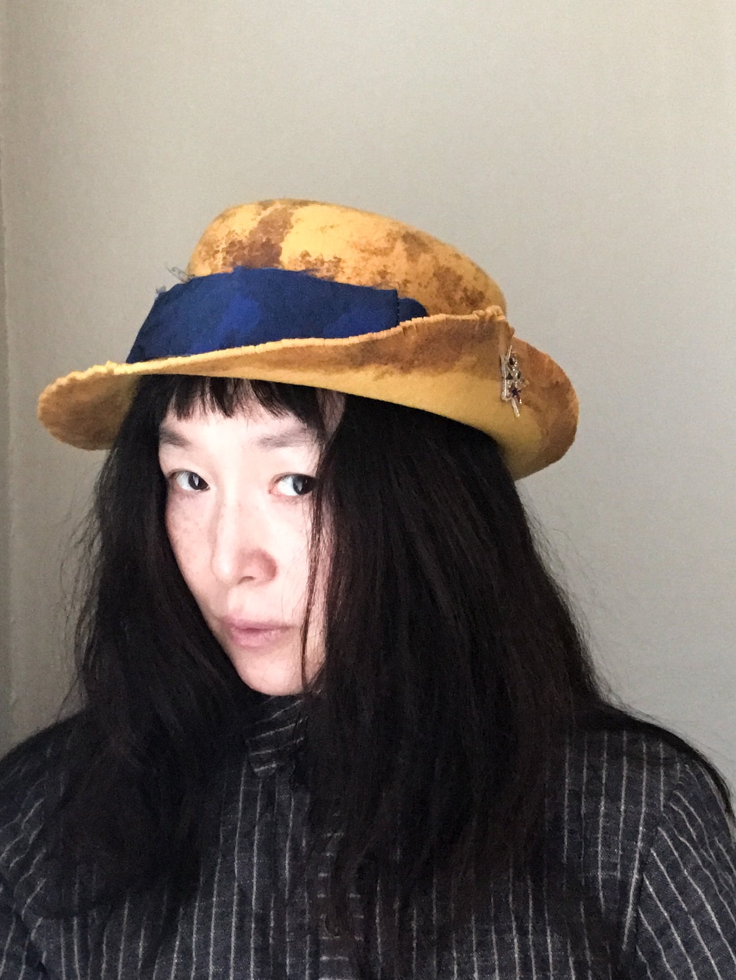 Asymmetrical brim Cowboy hat - Sure shot - Tomoko Tahara millinery works