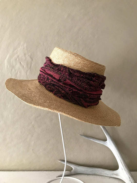 Italian straw hat 03-Tomoko Tahara millinery works